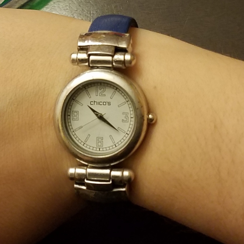 Chico's Blue Wristwatch